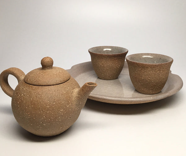 Sand Glaze Tea Set