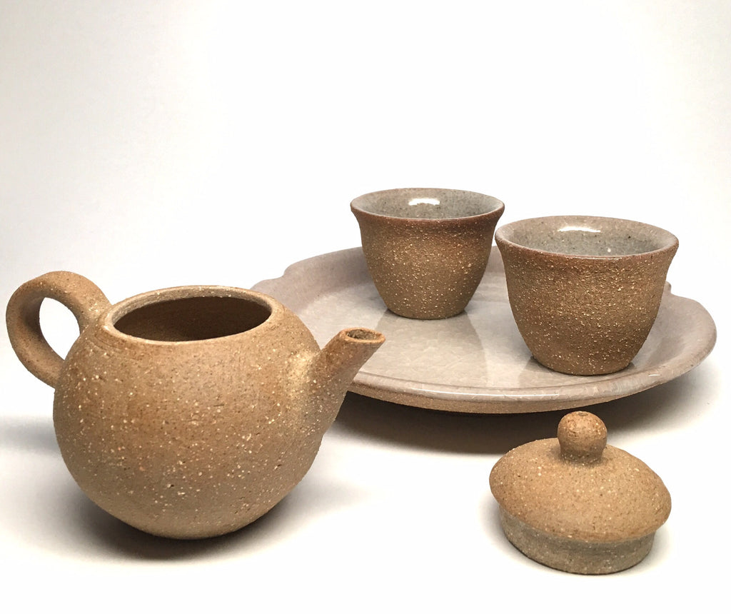 Sand Glaze Tea Set