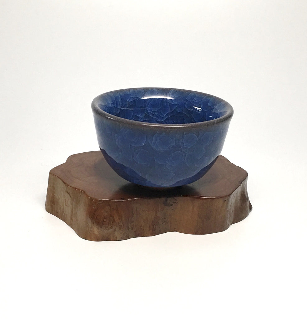 Blue Mineral Tea Cup